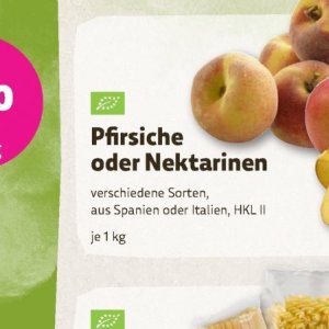 Nektarinen bei BioMarkt