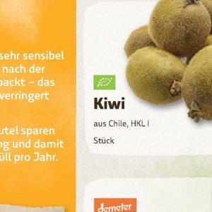 Kiwi bei BioMarkt