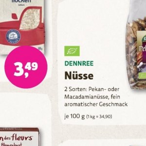 Nüsse bei BioMarkt