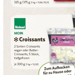 Croissants bei BioMarkt