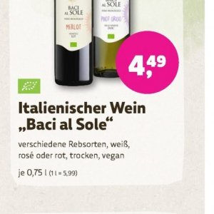 Wein bei BioMarkt