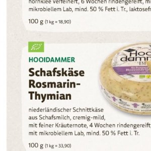 Schafskäse bei BioMarkt