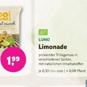 Limonade bei BioMarkt