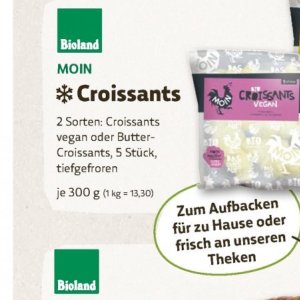 Croissants bei BioMarkt