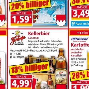 Bier bei Norma