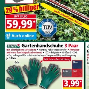 Gartenhandschuhe bei Norma