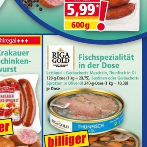 Thunfisch bei Norma