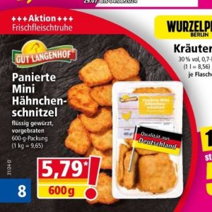 Schnitzel bei Norma