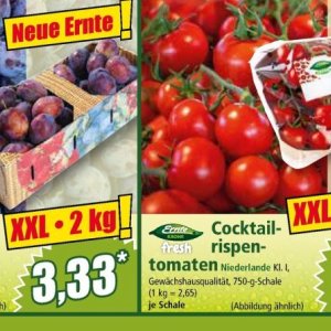 Tomaten bei Norma