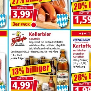 Bier bei Norma