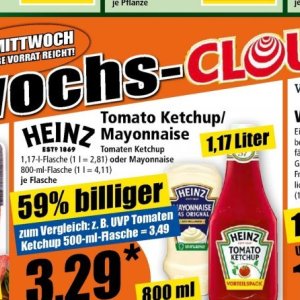 Ketchup bei Norma