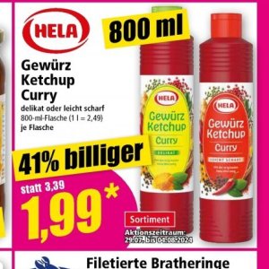 Ketchup bei Norma