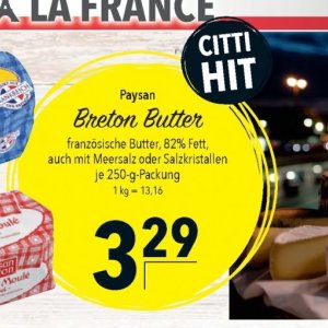 Butter bei Citti Markt