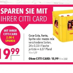 Coca-cola bei Citti Markt