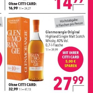 Whisky bei Citti Markt