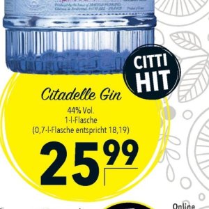 Gin bei Citti Markt