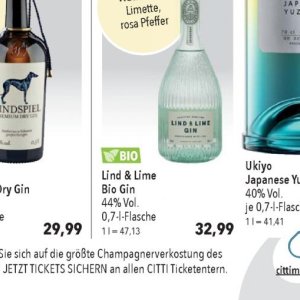 Gin bei Citti Markt