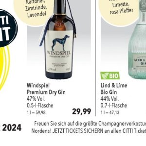 Gin bei Citti Markt