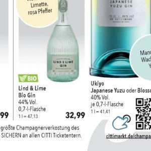 Gin bei Citti Markt