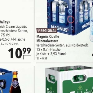 Mineralwasser bei Citti Markt