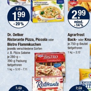 Pizza bei V-Markt