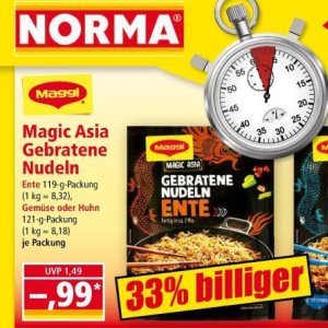 Nudeln bei Norma