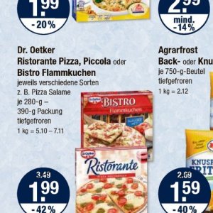 Pizza bei V-Markt