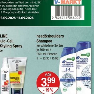 Shampoo bei V-Markt