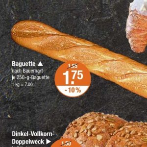 Baguette bei V-Markt