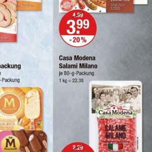 Salami bei V-Markt