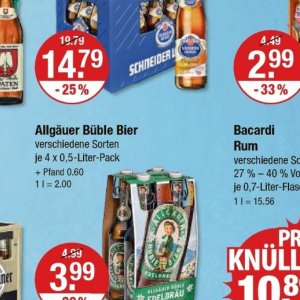 Bier bei V-Markt