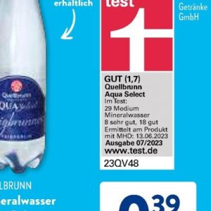 Mineralwasser bei Aldi SÜD