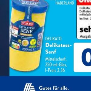 Senf bei Aldi SÜD