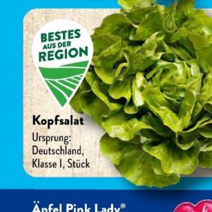 Kopfsalat bei Aldi SÜD