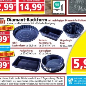 Kuchenform bei Norma