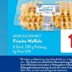 Waffeln bei Aldi SÜD