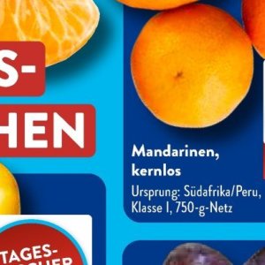 Mandarinen bei Aldi SÜD