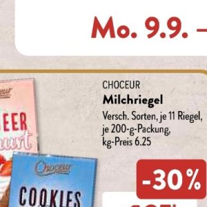 Schokolade bei Aldi SÜD