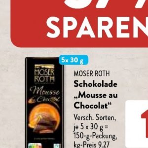 Schokolade bei Aldi SÜD