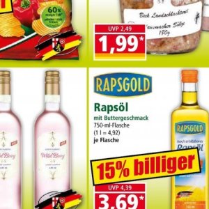 Rapsöl bei Norma