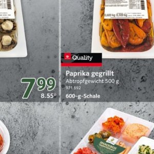 Paprika bei Selgros