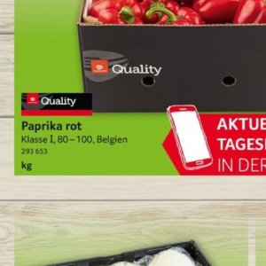 Paprika bei Selgros