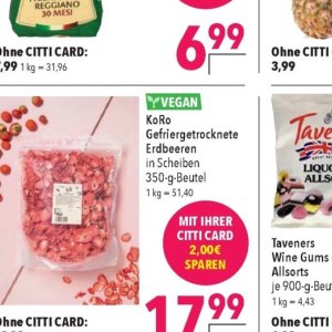 Erdbeeren bei Citti Markt