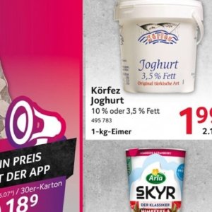 Joghurt bei Selgros