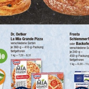 Pizza bei V-Markt