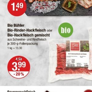 Rindfleisch bei V-Markt