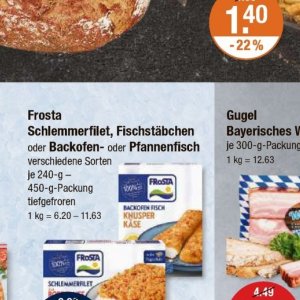 Fischstäbchen bei V-Markt