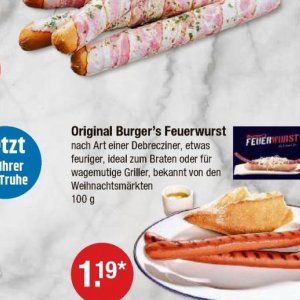 Burger bei V-Markt