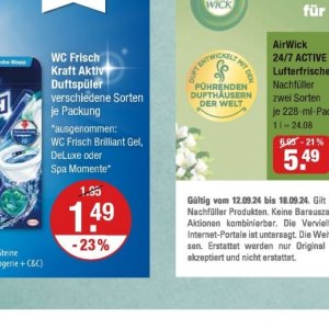 Gel bei V-Markt