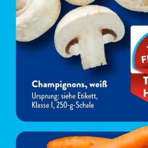 Champignons bei Aldi SÜD